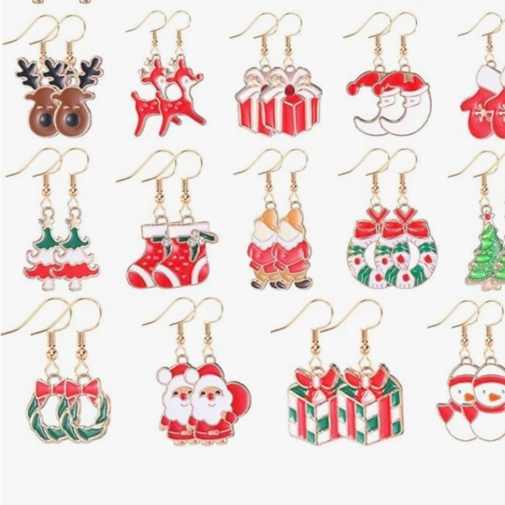 Festive Holiday Earrings (Choose 1)